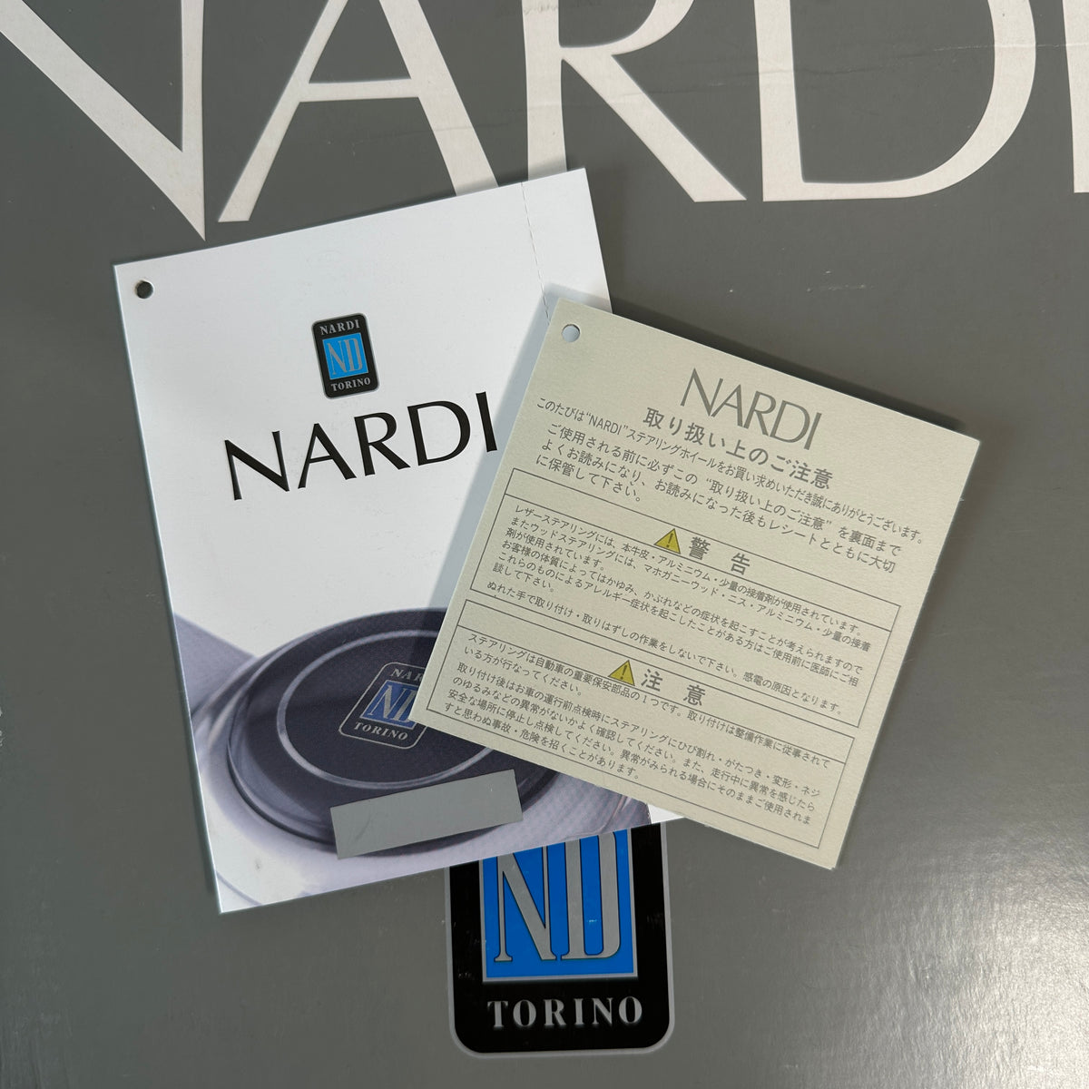 Genuine Nardi ND 360 Leather Wheel