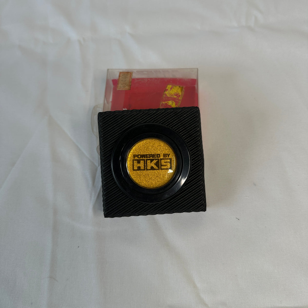 Genuine OG HKS Gold Horn Button