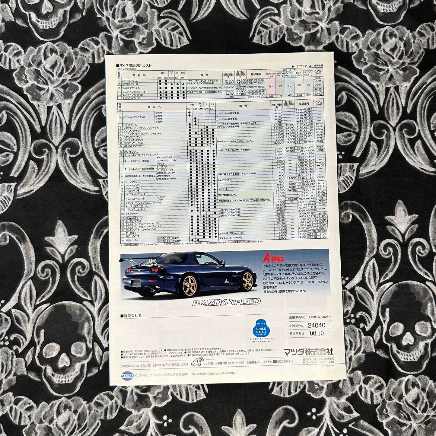 (RARE) Mazda RX-7 Catalogs