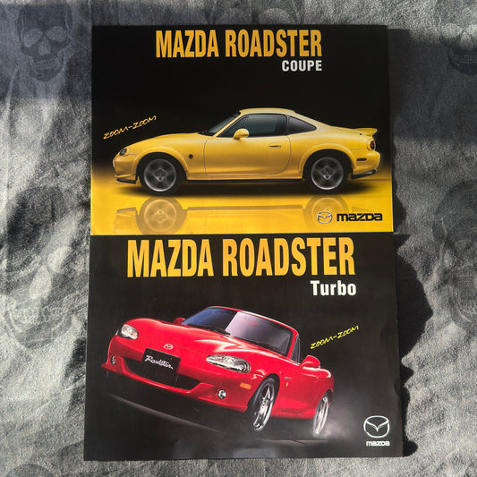 (RARE) Mazda Roadster Coupe & Turbo Catalogs