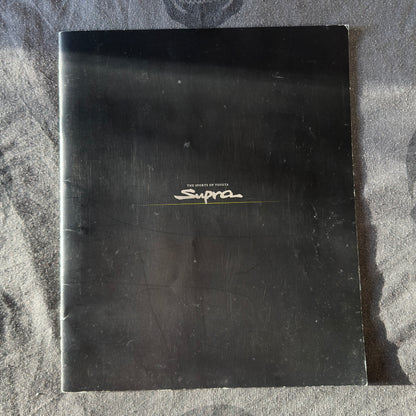 (RARE) Toyota Supra 80 Catalog
