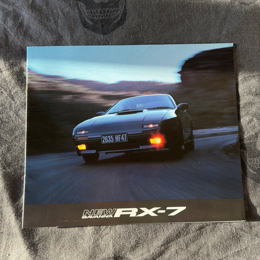 (RARE) Mazda RX-7 Savanna Catalogs
