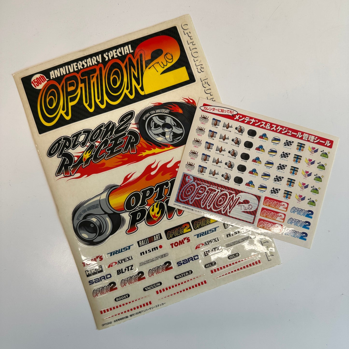 (RARE) OPTION2 Sticker Sheets