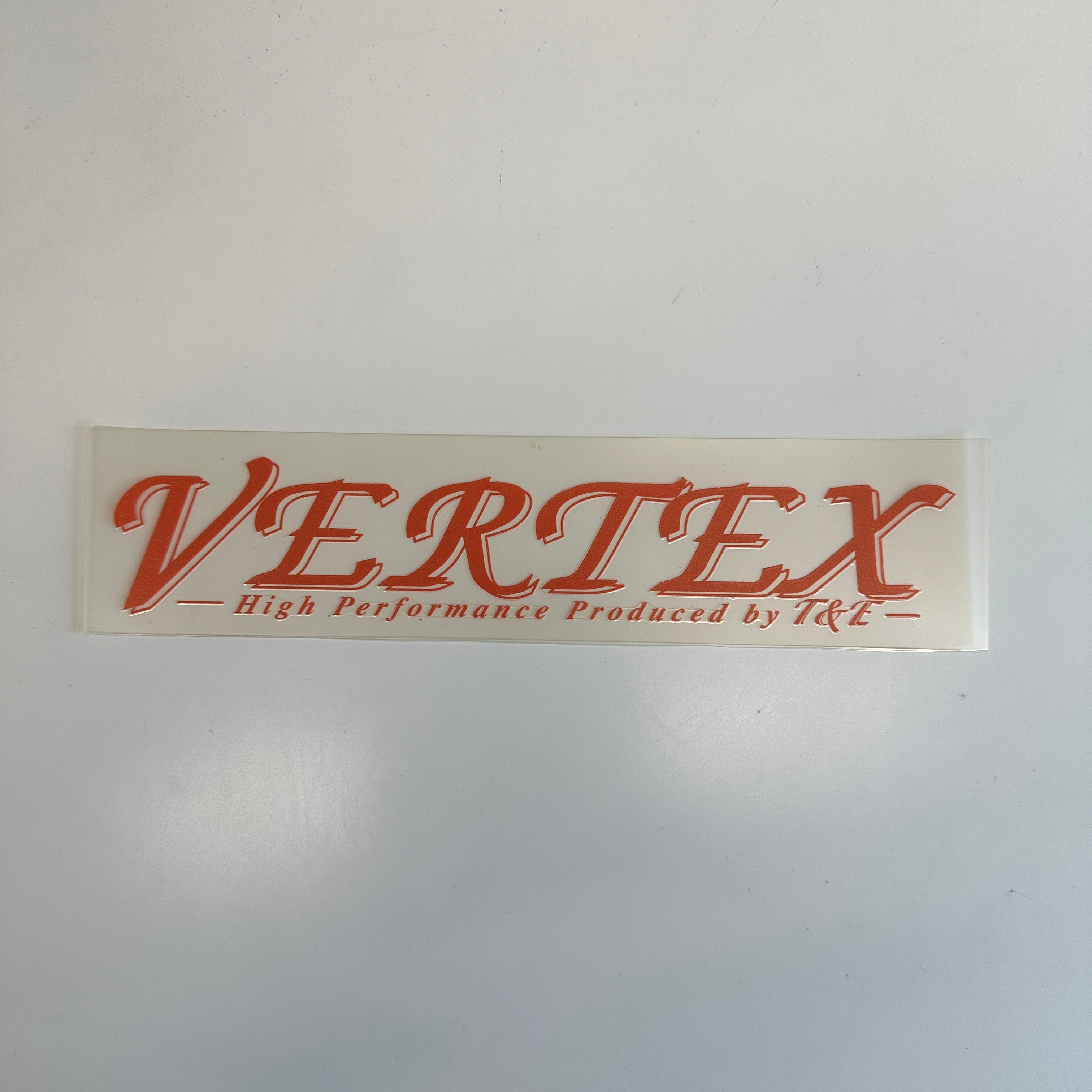 Vertex Performance Vinyl Sticker – Crimson Japan | JDM Import Services ...