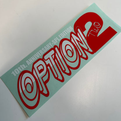 (RARE) OPTION2 Collectible Stickers