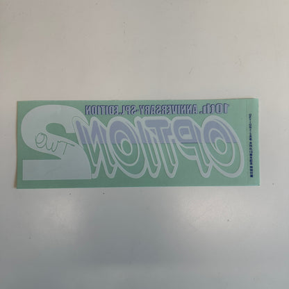 (RARE) OPTION2 Collectible Stickers