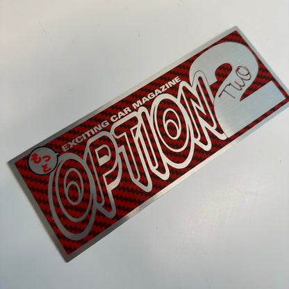(RARE) OPTION2 Collectible Stickers