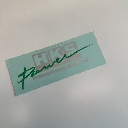 HKS Silver Sticker