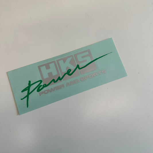 HKS Silver Sticker
