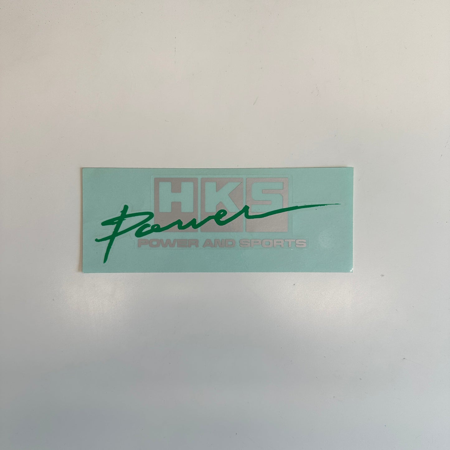 HKS Silver Sticker